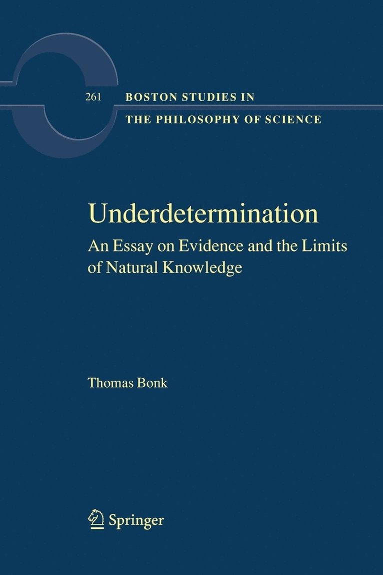 Thomas Bonk - Underdetermination, Häftad