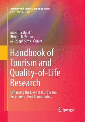 bokomslag Handbook of Tourism and Quality-of-Life Research