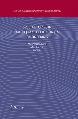 bokomslag Special Topics in Earthquake Geotechnical Engineering