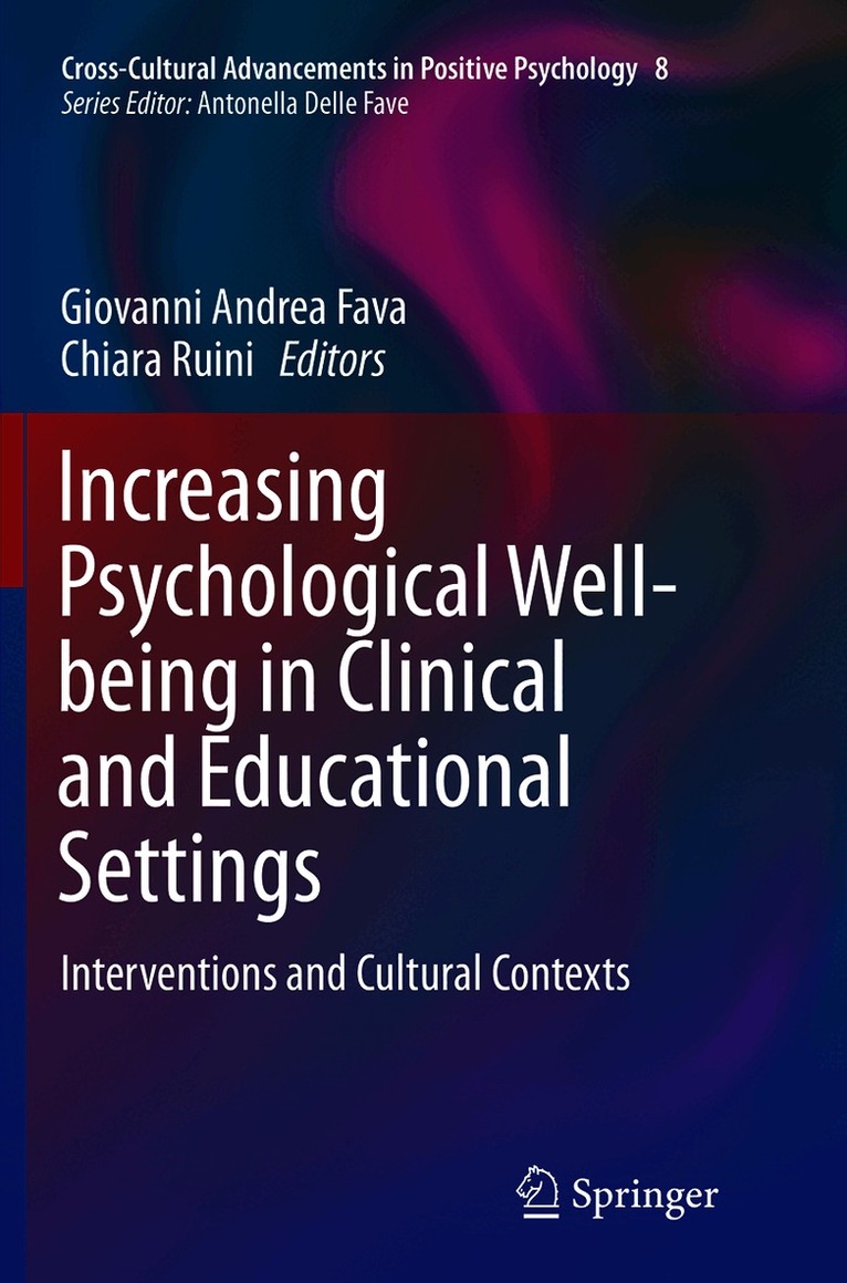 Increasing Psychological Well-being in Clinical and Educational Settings