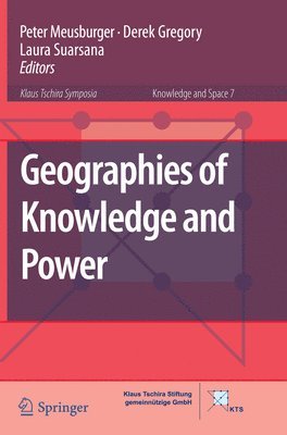Geographies of Knowledge and Power 1