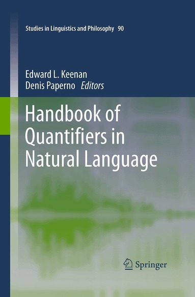 Edward Keenan, Denis Paperno - Handbook of Quantifiers in Natural Language, Häftad