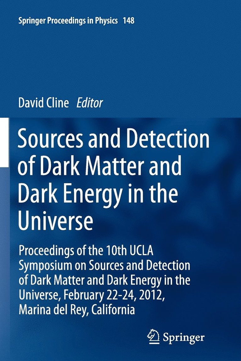 Sources and Detection of Dark Matter and Dark Energy in the Universe 1