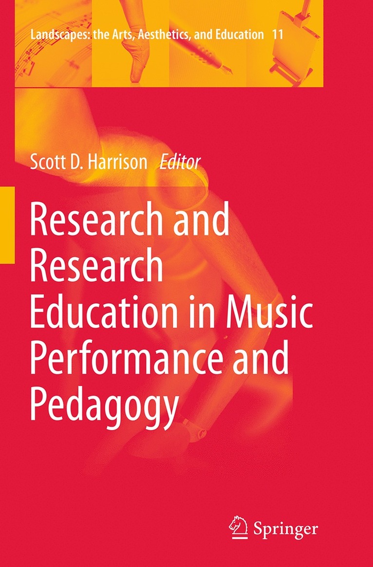 Scott D. Harrison - Research and Research Education in Music Performance and Pedagogy, Häftad