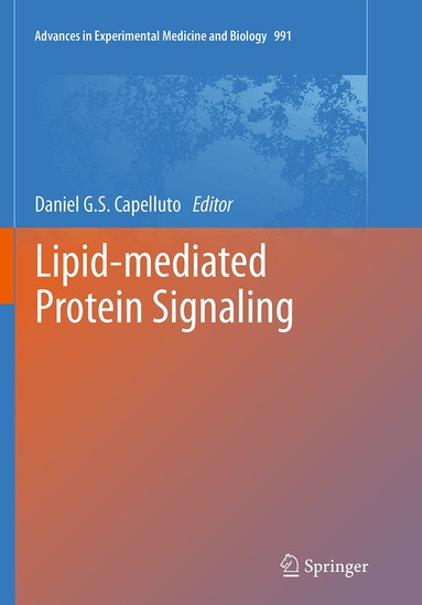 Daniel G.S. Capelluto - Lipid-mediated Protein Signaling, Häftad