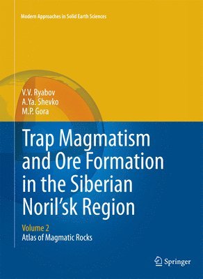 bokomslag Trap Magmatism and Ore Formation in the Siberian Noril'sk Region