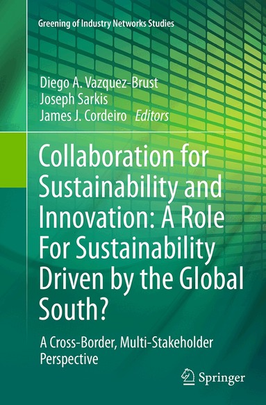 Diego A. Vazquez-Brust, Joseph Sarkis, James J. Cordeiro - Collaboration for Sustainability and Innovation: A Role For Sustainability Driven by the Global South?, Häftad