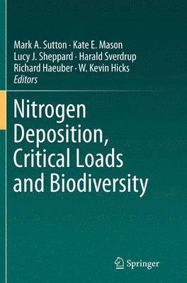 bokomslag Nitrogen Deposition, Critical Loads and Biodiversity