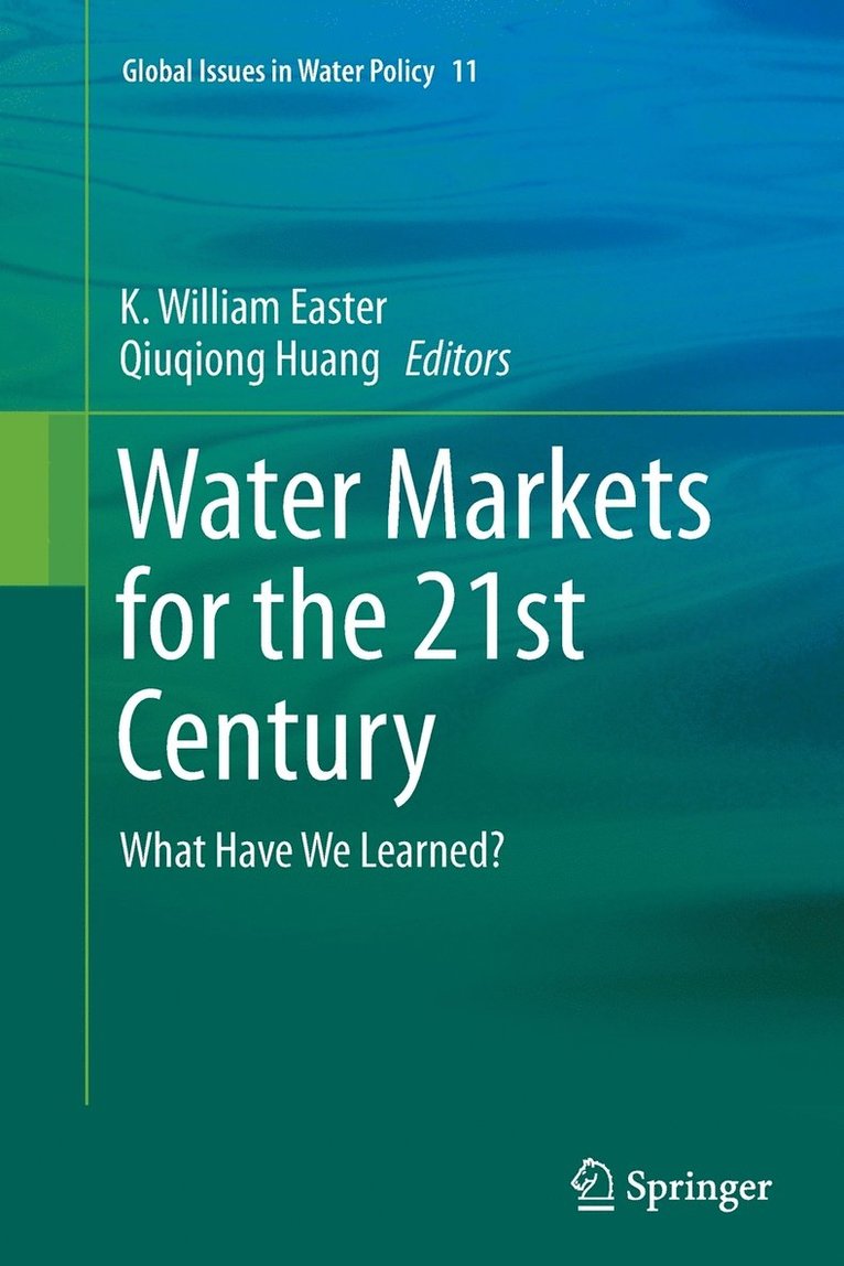 Water Markets for the 21st Century 1