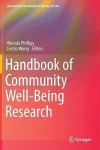 bokomslag Handbook of Community Well-Being Research