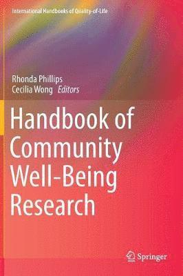 bokomslag Handbook of Community Well-Being Research