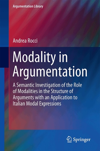 Andrea Rocci - Modality in Argumentation, Inbunden