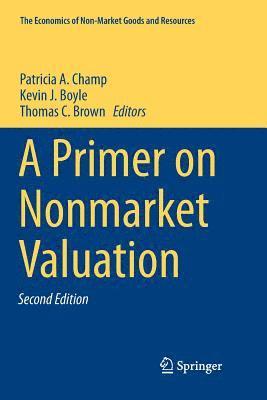 bokomslag A Primer on Nonmarket Valuation