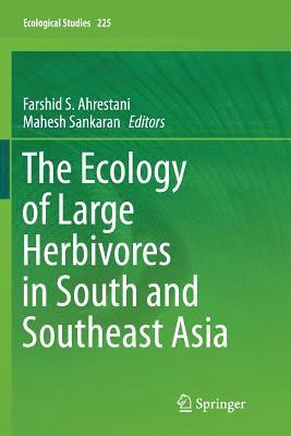 bokomslag The Ecology of Large Herbivores in South and Southeast Asia