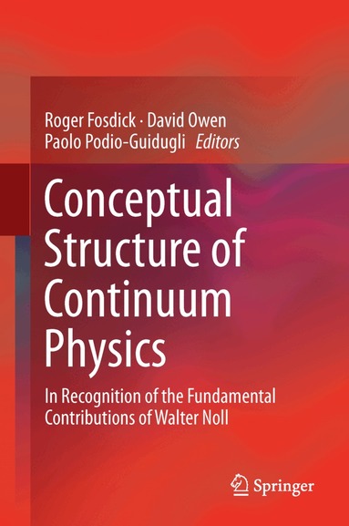 Roger Fosdick, David Owen, Paolo Podio-Guidugli - Conceptual Structure of Continuum Physics, Häftad