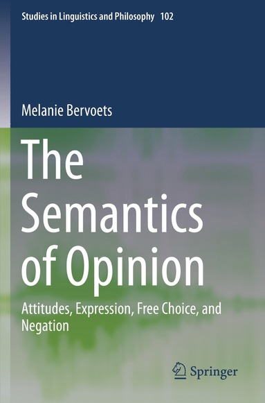 bokomslag Semantics of Opinion