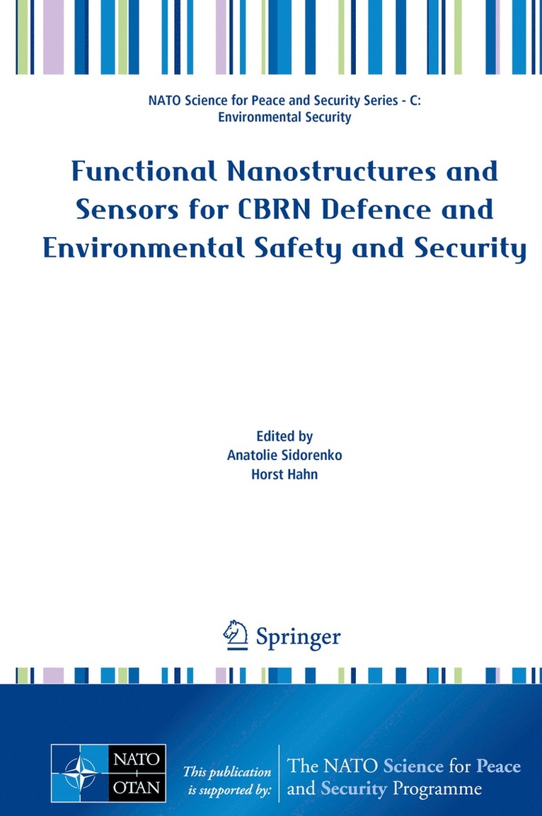 Anatolie Sidorenko, Horst Hahn - Functional Nanostructures and Sensors for CBRN Defence and Environmental Safety and Security, Inbunden