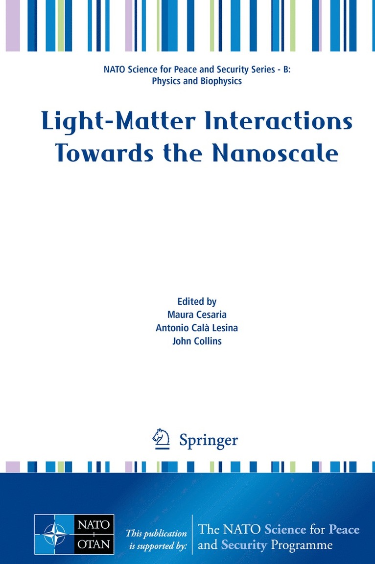 Maura Cesaria, Antonio Calà Lesina, John Collins, Antonio Cala Lesina - Light-Matter Interactions Towards the Nanoscale, Inbunden