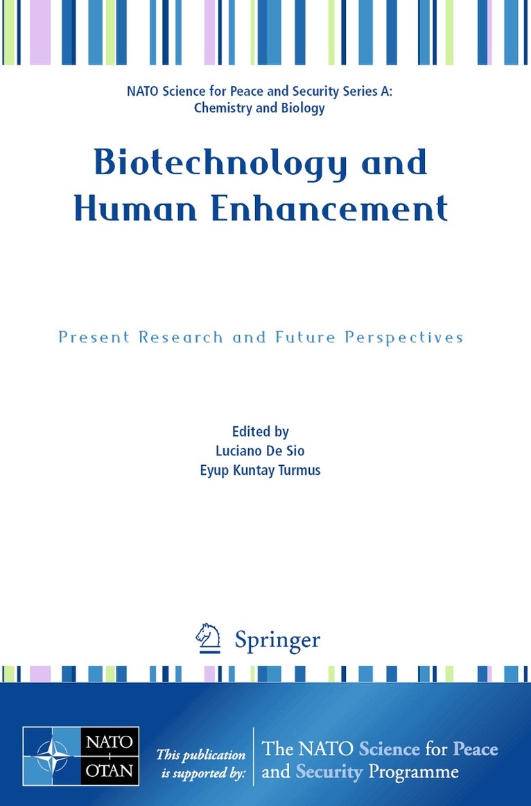 Luciano De Sio, Eyup Kuntay Turmus - Biotechnology and Human Enhancement, Häftad