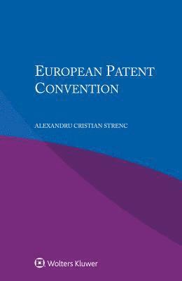bokomslag European Patent Convention