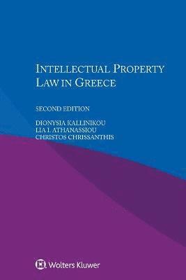 bokomslag Intellectual Property Law in Greece