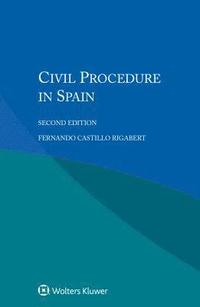 bokomslag Civil Procedure in Spain