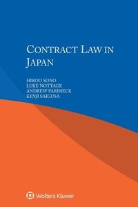 bokomslag Contract Law in Japan