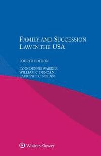 bokomslag Family and Succession Law in the USA