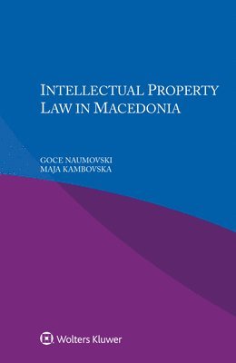 bokomslag Intellectual Property Law in Macedonia