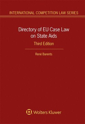 bokomslag Directory of EU Case Law on State Aids