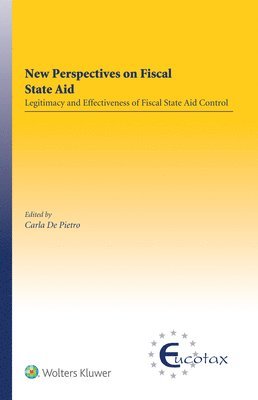 Carla De Pietro, Carla de Pietro - New Perspectives on Fiscal State Aid, Inbunden