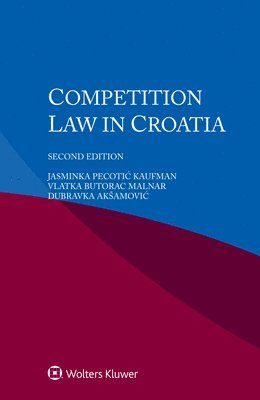 bokomslag Competition Law in Croatia