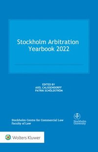 bokomslag Stockholm Arbitration Yearbook 2022