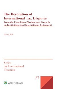 bokomslag Resolution of International Tax Disputes