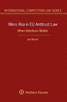 bokomslag Mens Rea in EU Antitrust Law