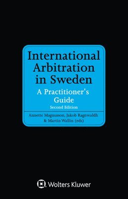 bokomslag International Arbitration in Sweden