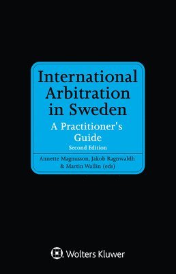 bokomslag International Arbitration in Sweden