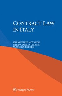 bokomslag Contract Law in Italy