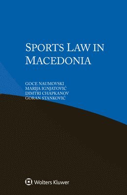 bokomslag Sports Law in Macedonia