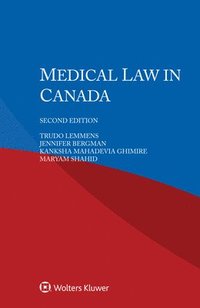 bokomslag Medical Law in Canada