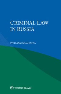 bokomslag Criminal Law in Russia