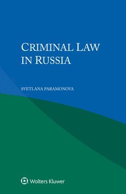 bokomslag Criminal Law in Russia