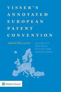 bokomslag Visser's Annotated European Patent Convention 2021 Edition