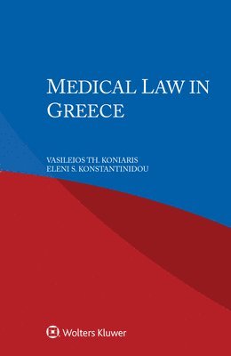 bokomslag Medical Law in Greece