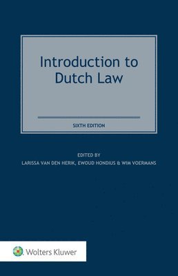 Larissa Van Den Herik, Ewoud Hondius, Wim Voermans - Introduction to Dutch Law, Inbunden