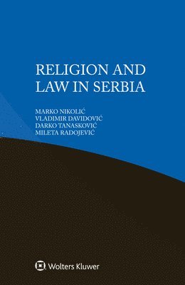 bokomslag Religion and Law in Serbia