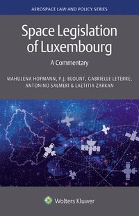 bokomslag Space Legislation of Luxembourg