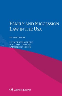 bokomslag Family and Succession Law in the USA