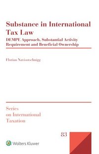 bokomslag Substance in International Tax Law
