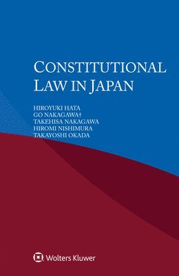 Constitutional Law in Japan 1